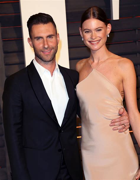 adam levine wife model.